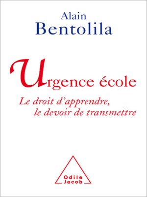 cover image of Urgence école